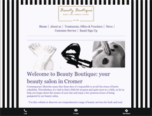 Tablet Screenshot of beauty-boutique.org.uk